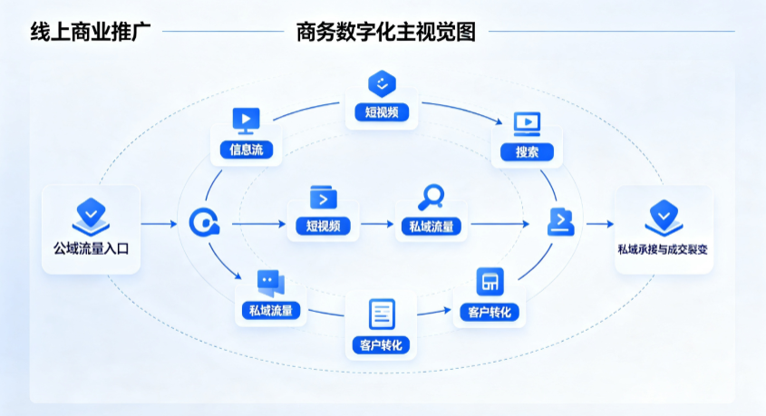 政和县线上商业推广怎么做？全域流量闭环搭建与低成本转化实战指南
