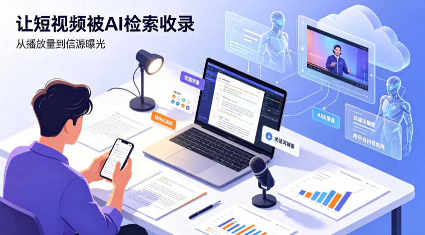 政和县短视频创作者新必修课：吃透 GEO 优化，让抖音内容被豆包、DeepSeek、元宝智能体收录